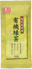 Onoen Organic Green Tea Produced in Kagoshima Prefecture, Gold Stamp, 3.5 oz (100 g)