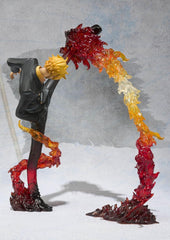 Figuarts Zero Sanji-Battle Ver. Devil-style Legs Painting Dragon Point Shot - (Diable Jambe Flambage Shot)