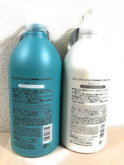 [Japanese Shampoo and Conditioner] Salon Link Shampoo Conditioner Set Amino Acid Luxury Formula Laureth Sulfate Free Non-Silicone Shampoo Hypoallergenic High Moisturizing Safe to Use Large Capacity 1000ml (x 2)