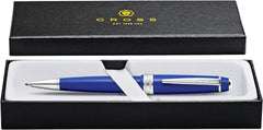 CROSS BALLPOINT PEN OILY Bailey Light NAT0742-4 Blue Authorized Import