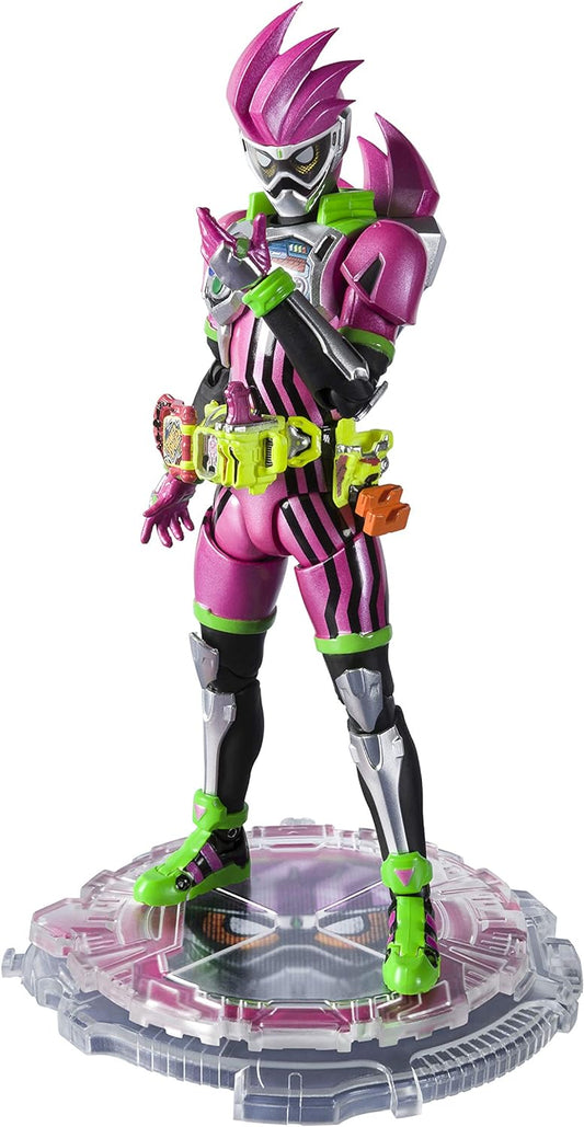 S.H.Figuarts, Kamen Rider Ex- Aid Mighty Action Gamer Level 2 -20 Kamen Rider Kicks Version, Approximately 5.8 inches (145 mm), PVC   ABS Painted Action Figure