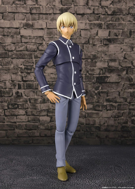 S.H. Figuarts Detective Conan Toru Amuro Approx. 6.3 inches (160 mm), PVC Pre-painted Action Figure