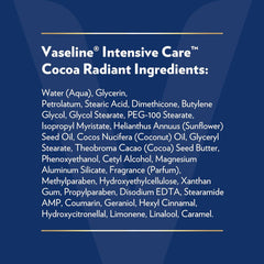 Vaseline Intensive Care Lotion, Cocoa Radiant 20.3 Oz