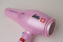 Solis Household Hairdryer, Salon-like Finish, Cool Shot Button, ION Technology, Wind Style Pro, Soft Pink