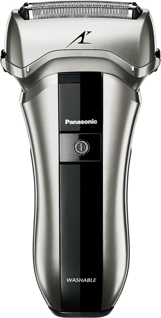 Panasonic Compact Ram Dash Men's Shaver 3 Blades Silver Tone ES-CT20-S