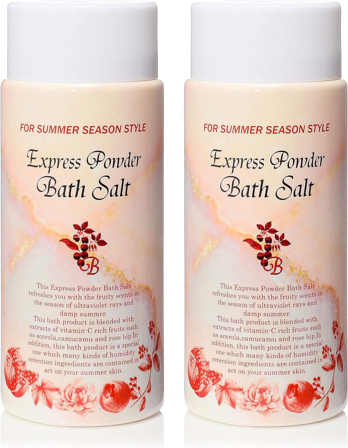 Express Powder Bath Salt 2.2 lbs (1 kg) Medicated Cosmetic Set of 2