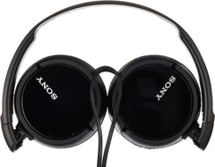 Sony MDR-ZX110 Headphones: Sealed Foldable Black MDR-ZX110 B