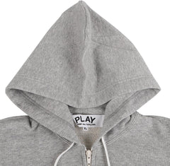 Play Comme des Garcons T168 Men's Hoodie, Sweatshirt, Zip-up, Play Comte, Des Garcons, Red Heart, Play ZIP HOODED