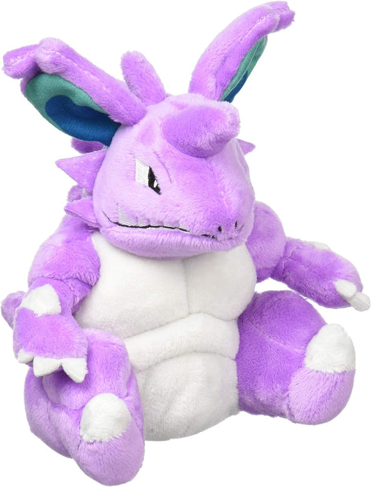 Pokémon Center Original Plush Pokémon fit Nidking 5.5 x 4.7 x 4.1 inches (14 x 12 x 10.5 cm) (H x W x D): 0.5 x 1.5 x