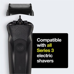 Braun Shaver Replacement 21B Black for Series 3 Shavers