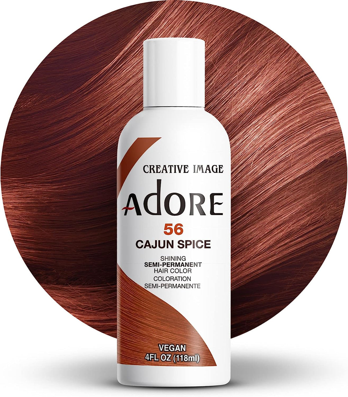 Adore Semi-permanent Hair Color (#56 Cajun Spice) by Creative Images Systems