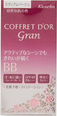 Coffret Dor Grand BB Cream Cover Fit BB Waterproof Medium Beige SPF40/PA+++ 0.9 oz (25 g)