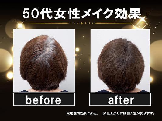 Lalachuu Hair Foundation, Dark Brown, Mini, Lalachuu, Gray Hair, Volume Up, Thin Hair, Hair Loss, Area, Hairline