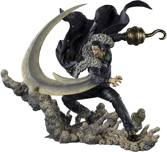 Figuarts Zero One Piece Extra BATTLE Sir Crocodile - Summit Decisive Battle, Approx. 8.1 inches (205 mm), PVC   ABS, Pre-painted Complete Figure