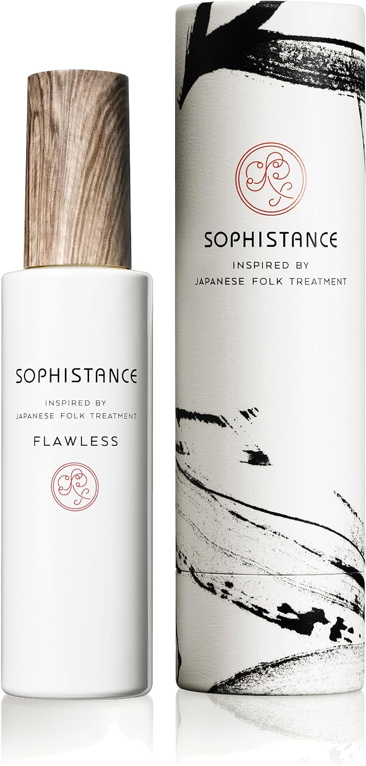 Sofistance Flores Aging Care Moisturizing Essence Lotion Serum 4.2 fl oz (120 ml) Additive-Free Plant Derived Sensitive Rough Prevention Made in Japan