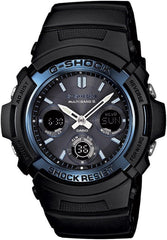 Casio CASIO G-SHOCK AWG – M100 A – DC V, 1 A Multiband 6 Black/Blue D to Atomic Solar Watch parallel import goods