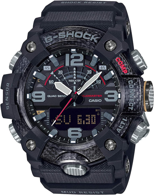 Casio G-Shock Bluetooth Watch Carbon Core Guard Structure GG-B100-1A Men's Black Military Parallel Import