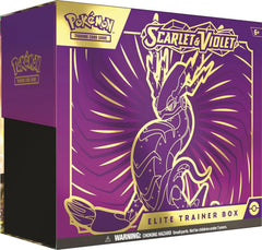 Scarlet   Violet Milledon Elite Trainer Box Set / Scarlet   Violet Koraidon Elite Trainer Box Set