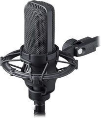 Audio-Technica AT4040 Condenser Microphone XLR 1 inch large diameter diaphragm / DC bias / Unidirectional / 80Hz low cut filter switch / 10dB pad switch / Dedicated shock mount included / Transformerless Domestic genuine product Black