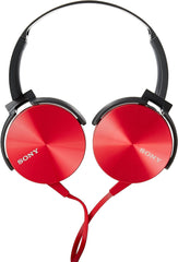 Sony mdr-xb450ap Extra Bass Headphones (Red)