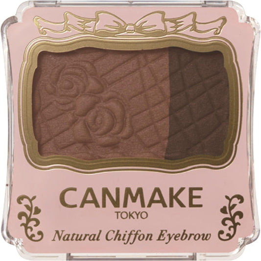 [Japanese Eyebrow] Can Makeup Natural Chiffon Eyebrow 05 Strawberry Mocha 3.5g