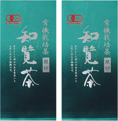 Chiran-cha Organic Tea Grown Silver Mark, 3.5 oz (100 g) x 2 Bottles