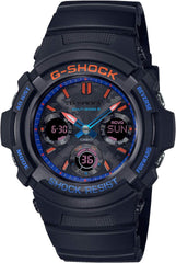 Casio AWG-M100 Series G-Shock Radio Solar Wristwatch, Limited Edition / City Camouflage Series, Resin Band