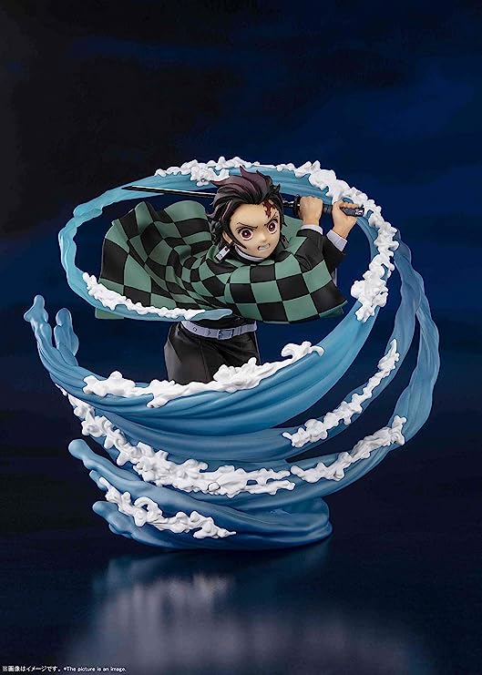 Figuarts ZERO Demon Slayer Tanjiro Kamado - Water Breathing Figurine, Approx. 5.9 inches (150 mm), PVC & ABS Painted Complete Figure