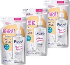 Biore Pure Skin Cleanse, Oil Makeup Remover, Refill, 6.3 fl oz (210 ml) x 3 Packs