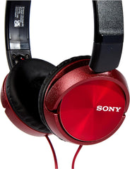 MDR-ZX310 Headphones. red