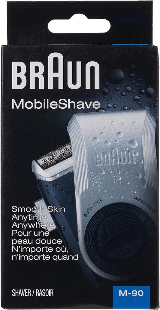 Braun Mobile Shave Silver M90 Shaver