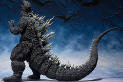 S.H. Monster Arts Godzilla x Mechagodzilla (2002), Approx. 6.1 inches (155 mm), PVC   ABS, Pre-painted Action Figure