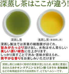 Amazon.co.jp Limited Cold Brew Green Tea Bags, 0.2 oz (5 g) x 50 Packets, Matcha Included, 1 Liter, Cold Water Pot, Sanei