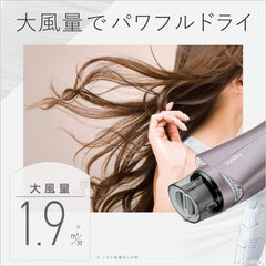 Panasonic EH-NE6G-T Dryer, Quick Drying, Large Airflow, Brown Tone