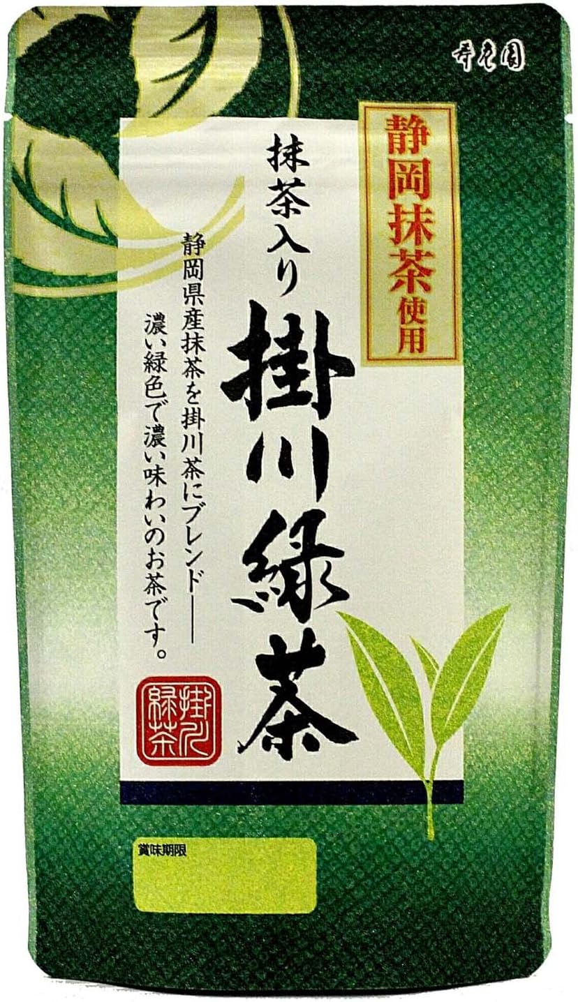 Juroen Kakegawa Green Tea with Shizuoka Matcha, 3.5 oz (100 g) x 5 Bags