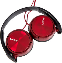 MDR-ZX310 Headphones. red