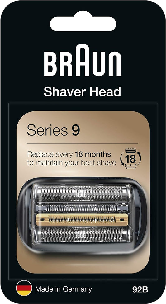 brown shaver Series 9 Replacement Blade CASSETTE INTEGRATED WITH NET BLADE AND INNER BL Black 92B (International version of F/C92B) Parallel Imports