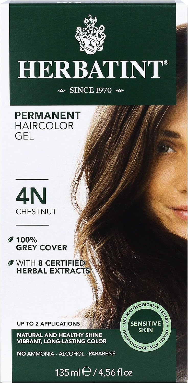 Herbatint Permanent Herbal Haircolor Gel Chestnut (parallel input product)