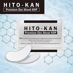 STAY FREE HITO-KAN Premium Eye Sheet 60P Human Stem Cell Culture Essence Formulated Eye Sheet Mask (1 Bag)