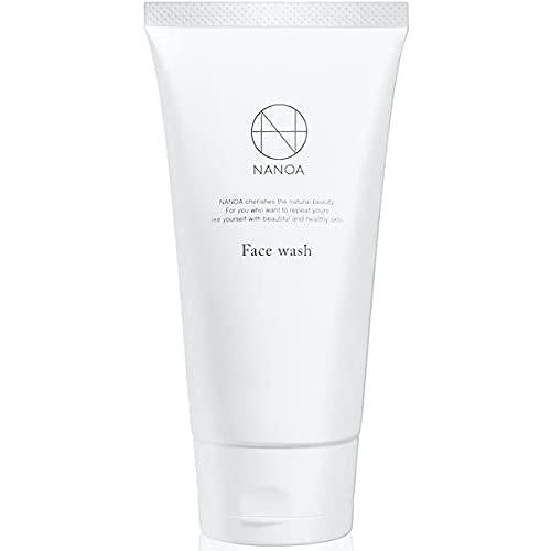 NANOA Facial Cleansing Foam, Dermatologist's Hot Hot Human Stem Cells, Facial Cleansing, Moisturizing, Pores, Blackheads, Aging Care, Vitamin C Derivative, Facial Cleanser, Additive-Free Made in Japan (1)