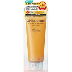 One Logique Wash C, 3.5 oz (100 g), Made in Japan, Face Wash, Peel Care, Pore Care, Exfoliating Care, Vitamin C, Corner Plug, Nano Lipodome AHA, Mild, Smooth Skin, Dense Foam, Exfoliating Skin