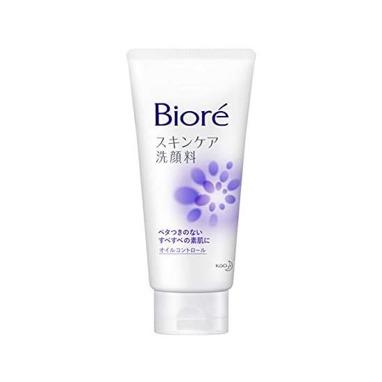 Biore Skin Care Facial Cleanser, Oil Control, 4.6 oz (130 g), Set of 3