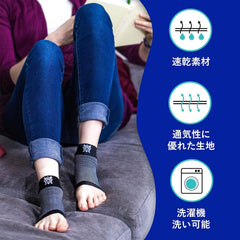 Bitly Plantar Fasciitis Supporter Compression Socks for Women Men Everyday Arch Supporter, Ankle Supporter, Heel Pain Relief, Ankle Compression Sleeve, Nano Brace