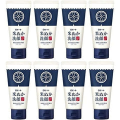 Rosette Edo Rubbed Rice Bran Face Wash, 4.2 oz (120 g) x 8 Packs