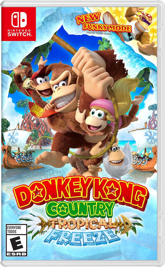 [Japanese Nintendo Switch] Donkey Kong Country Tropical Freeze (Import version: North America) -Switch