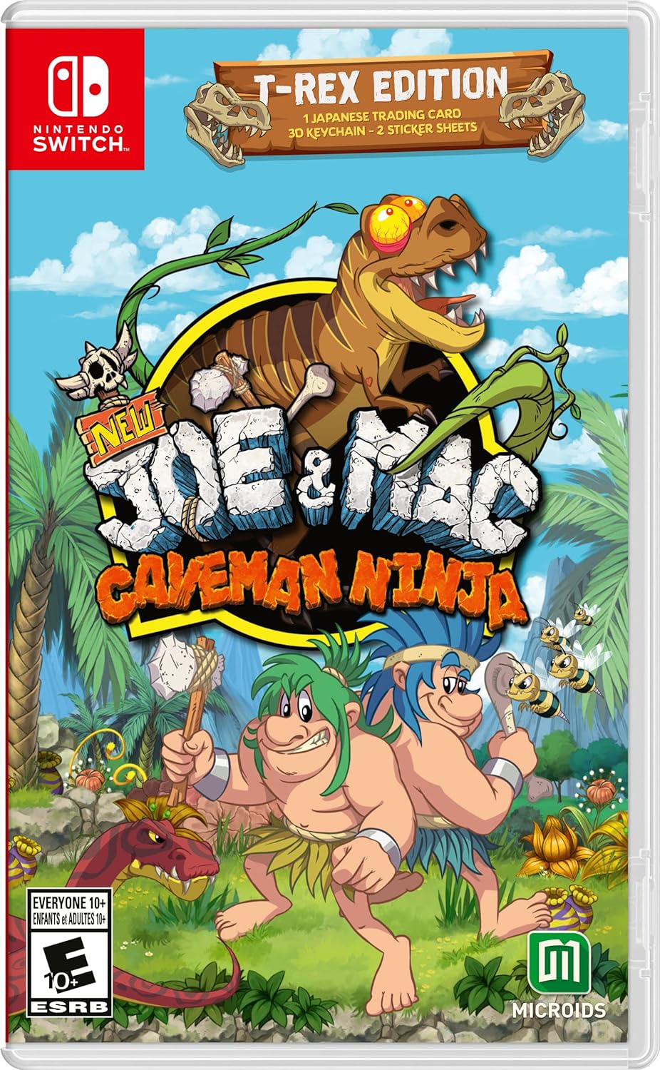 [Japanese Nintendo Switch] New Joe and Mac: Caveman Edition - T-Rex Edition (Import version: North America) – Switch