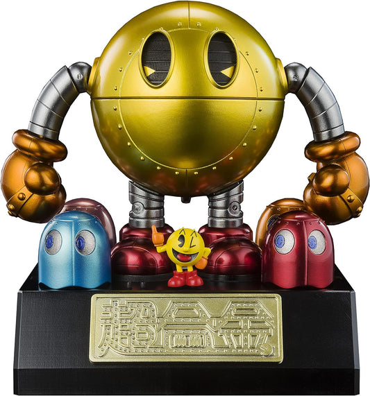 Chogokin Pac-Man, Approx. 4.1 inches (105 mm), ABS   Die-Cast Pre-painted Action Figure