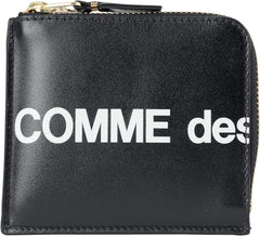 Compact Wallet HUGE LOGO SA3100HL Black Parallel Import