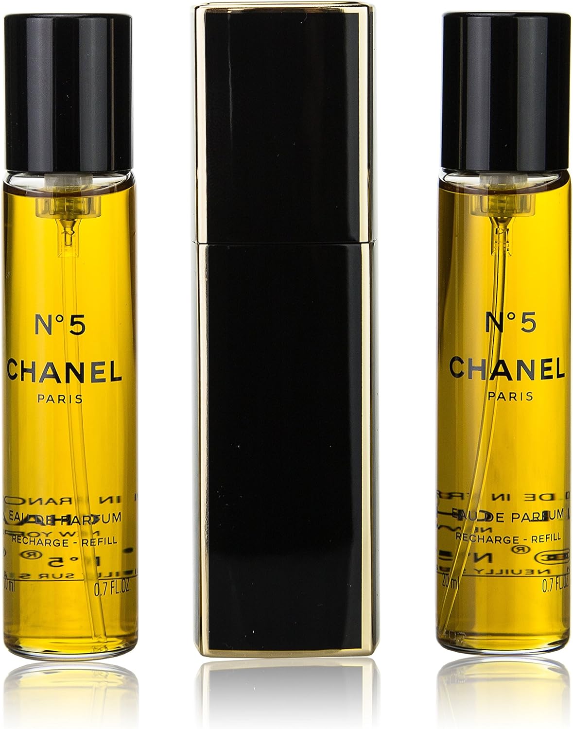 Chanel Eau De Parfum No. 5 EDP 0.7 fl oz (20 ml) x 3 Bottles