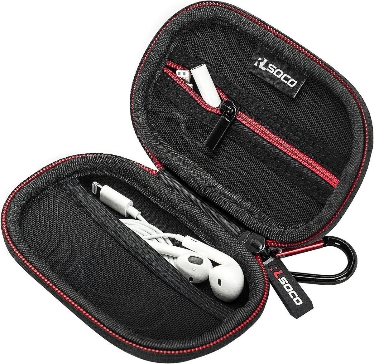 Earphone Case for Sony Earphones WI-C310 MDR-XB55 MDR-EX155AP / Beats Flex/JBL QUANTUM 50 / Apple EarPods / Razer Hammerhead Duo Console Gaming Earphones